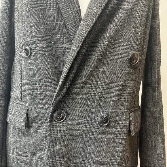 Plaid Soft Blazer - Picture 3 of 6